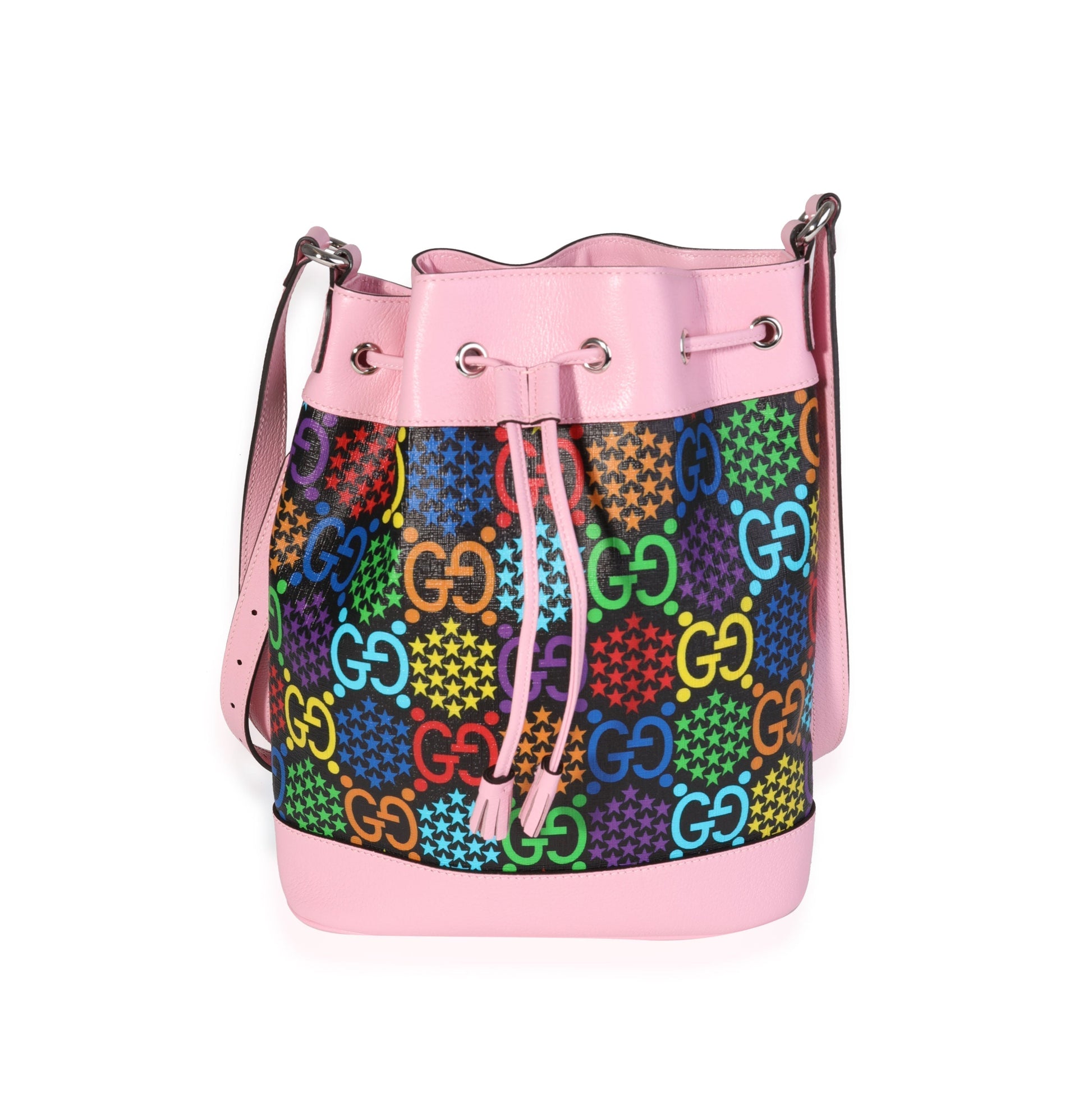 Gucci Monogram Leather Canvas Crossbody