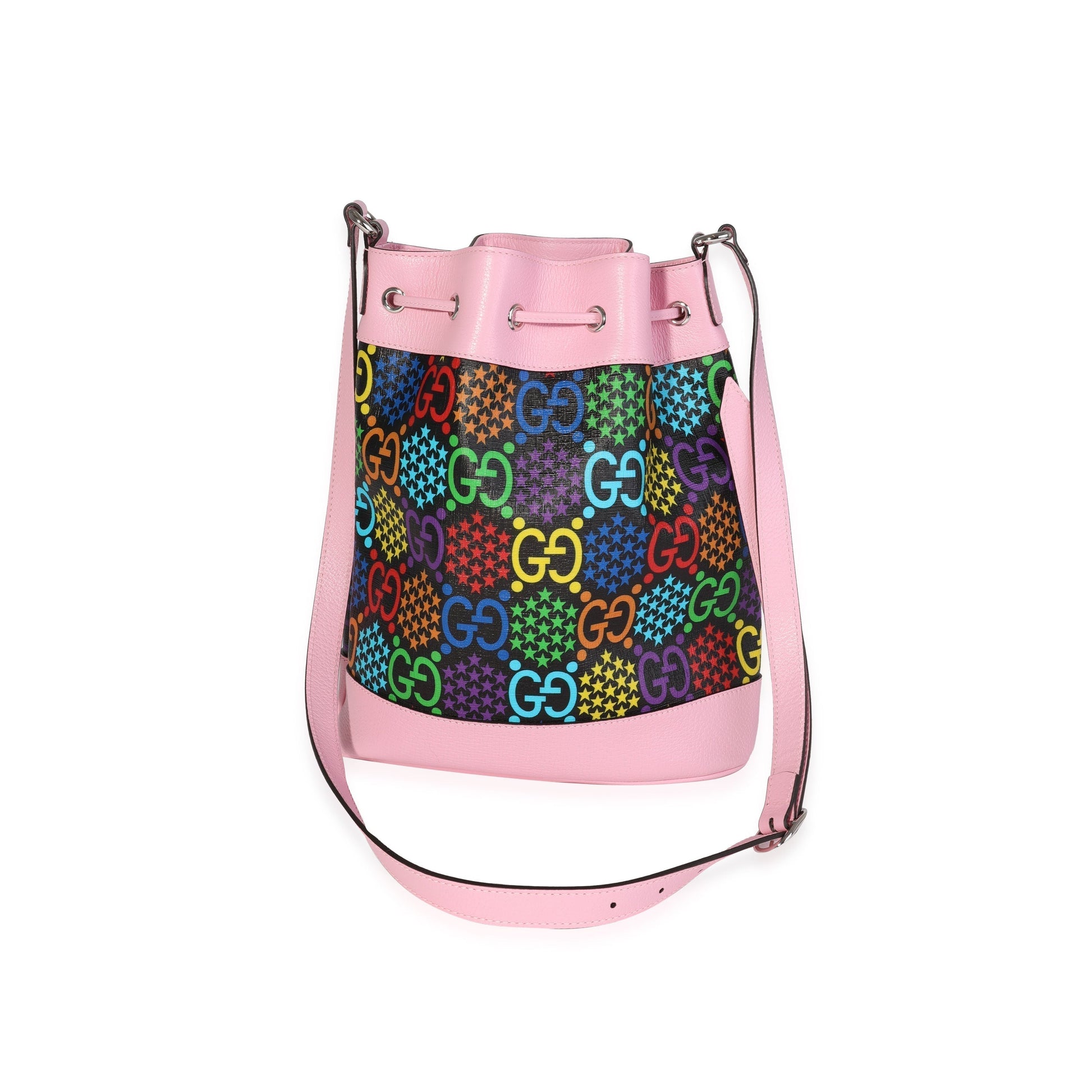 Gucci Monogram Leather Canvas Crossbody