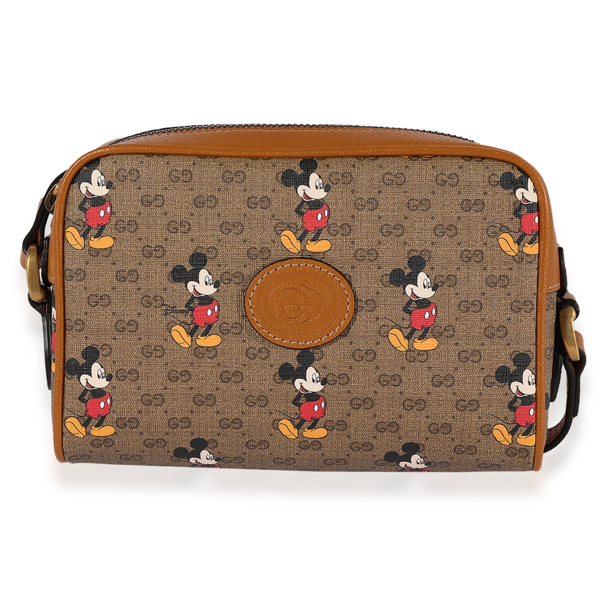 Gucci Leather Canvas Crossbody