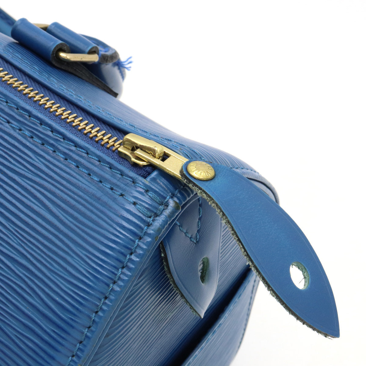 Louis Vuitton Blue Epi Handbag
