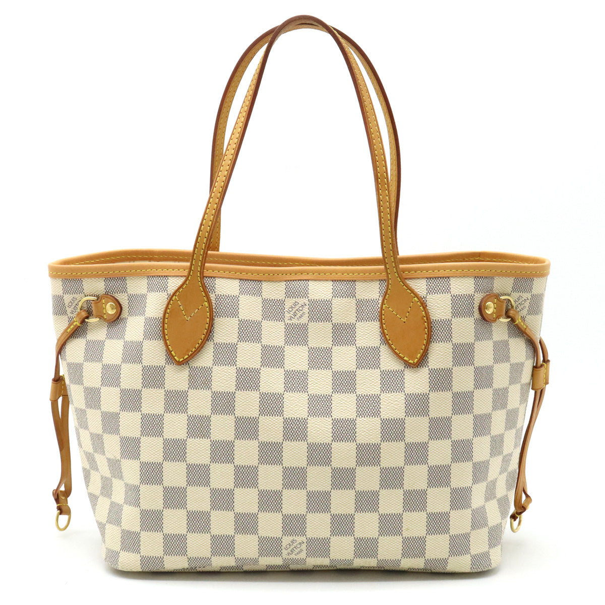 Louis Vuitton Damier Azur Neverfull PM Tote Bag