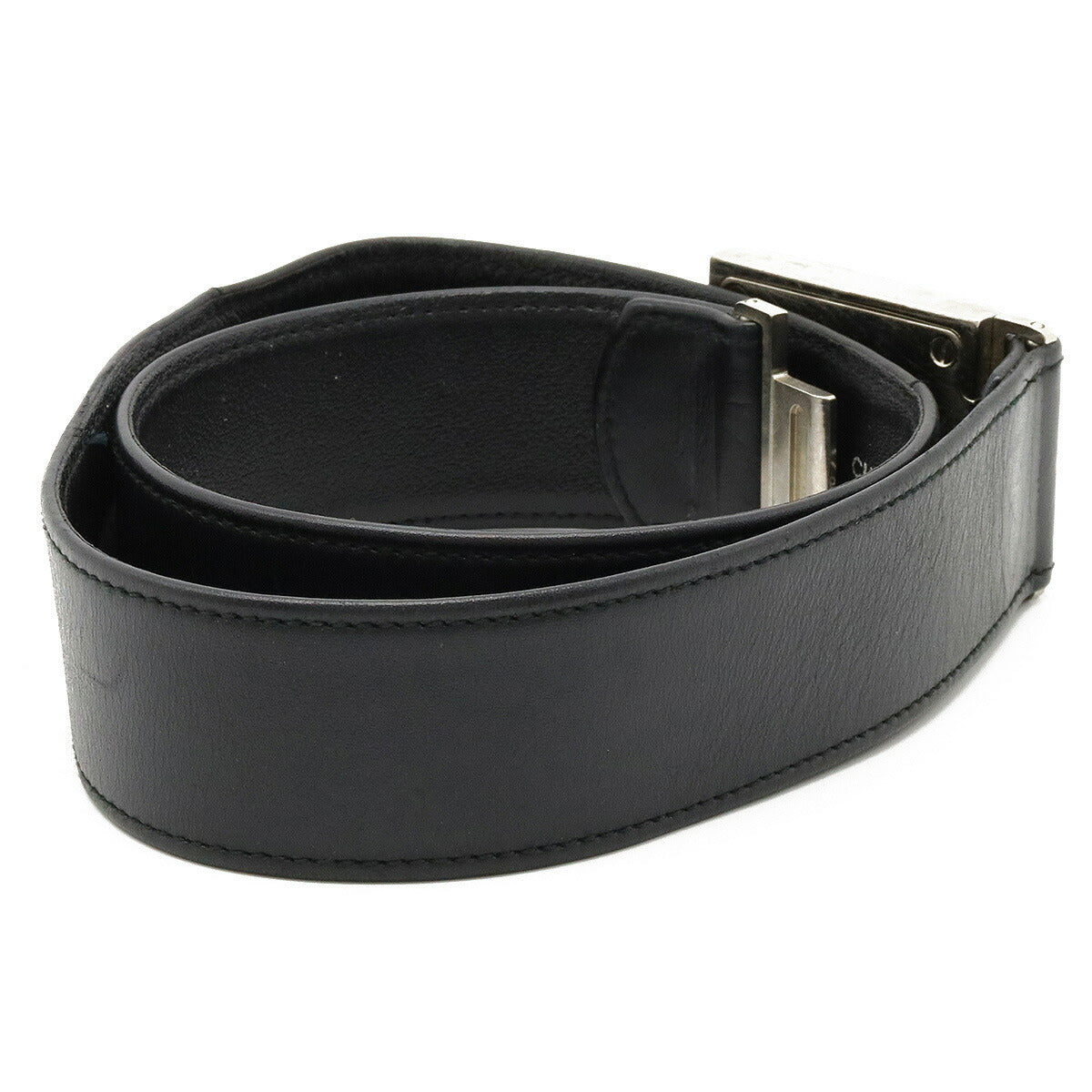 Chanel Coco Mark Leather Belt Classic Flap Tote