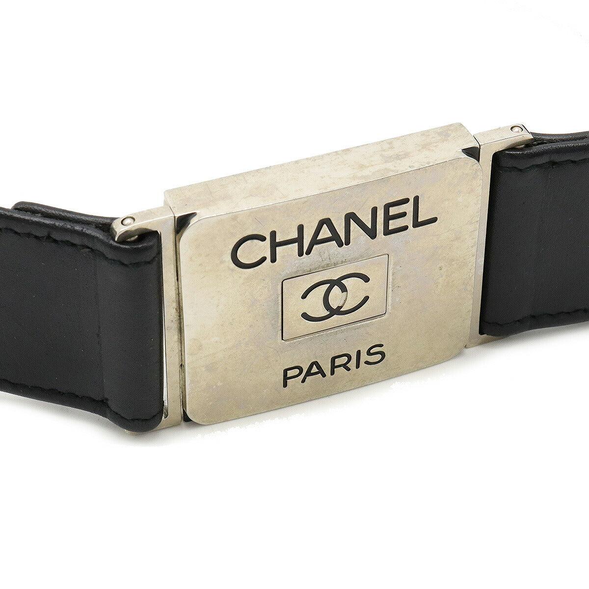 Chanel Coco Mark Leather Belt Classic Flap Tote