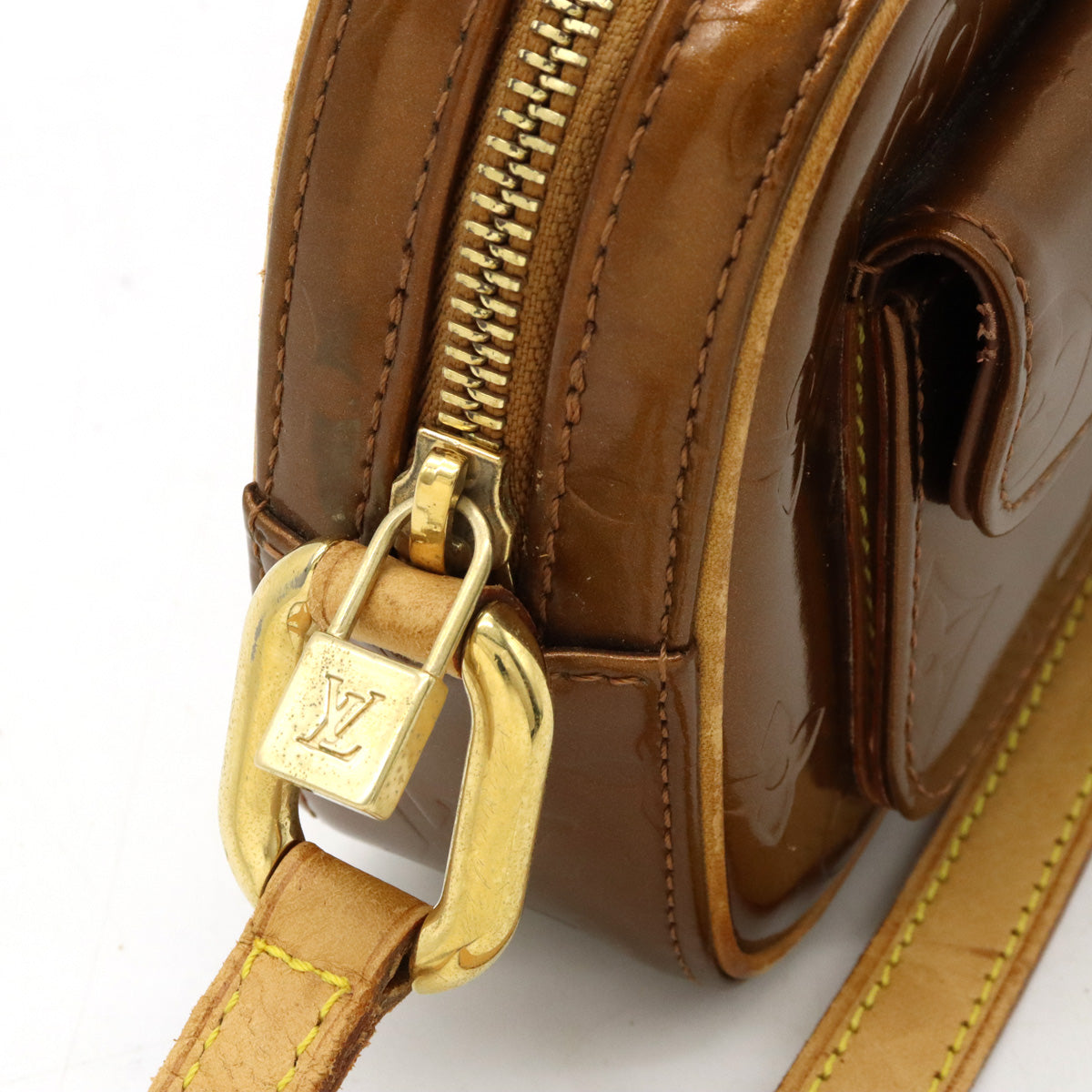 Louis Vuitton Monogram Vernis Christie MM Crossbody