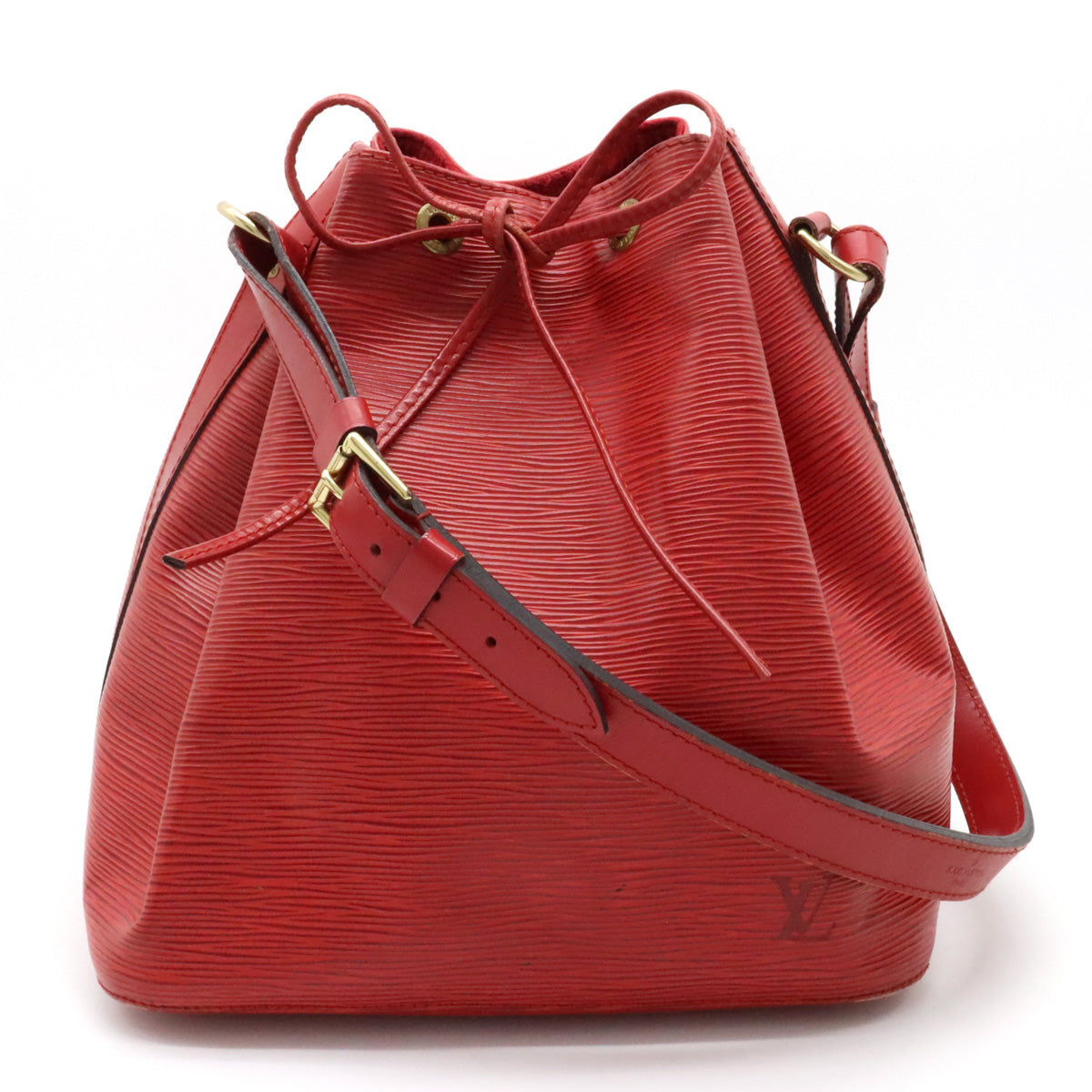 Louis Vuitton Epi Noe Shoulder Bag Castilian red