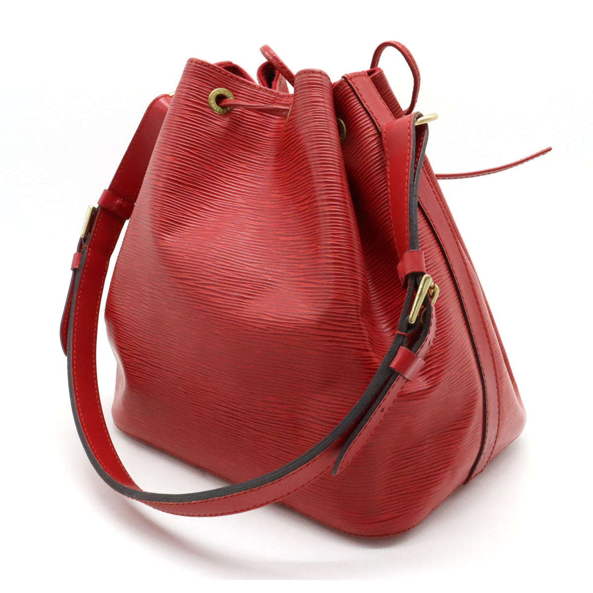 Louis Vuitton Epi Noe Shoulder Bag Castilian red