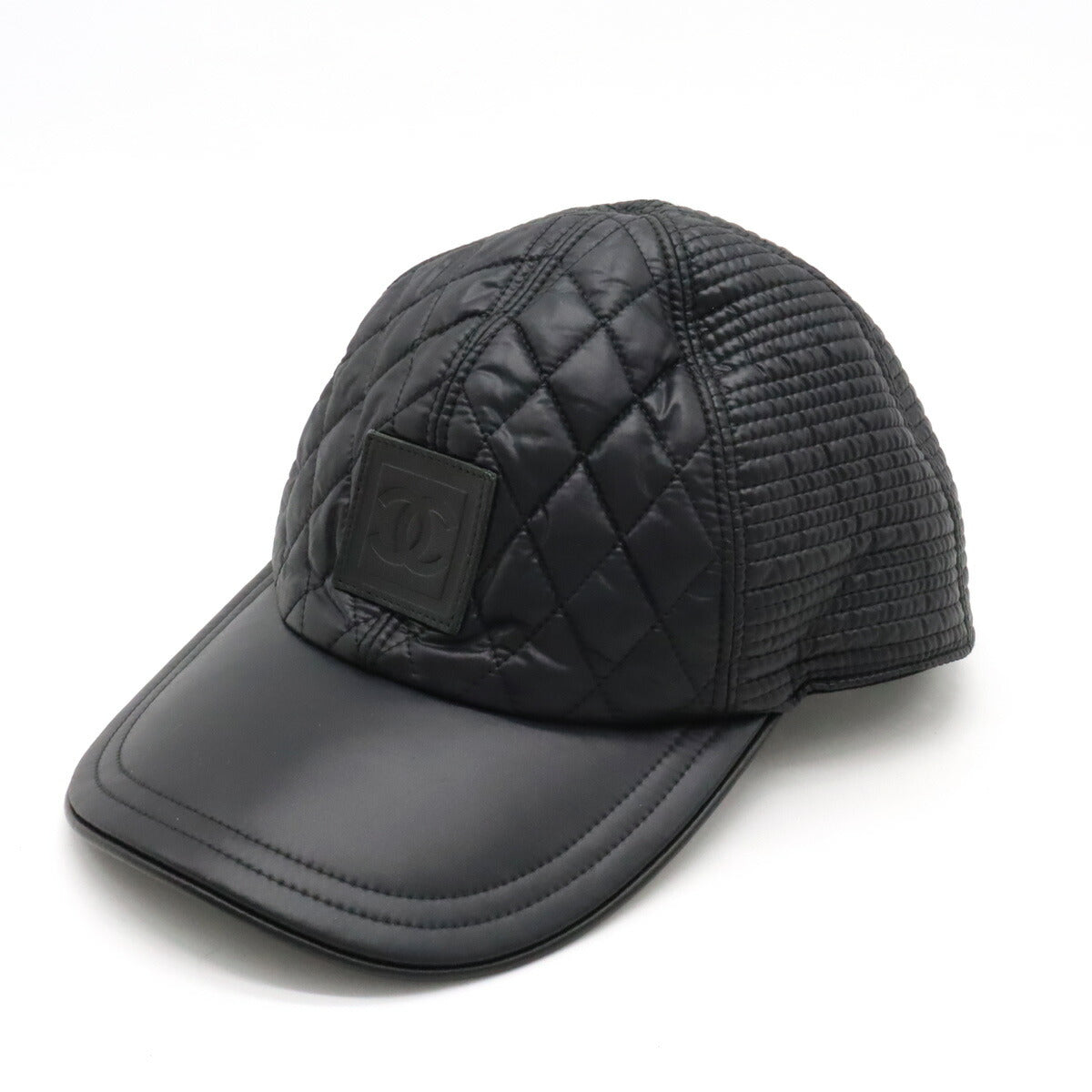 Chanel Nylon Coco Mark Sports Line Quilted Cap Classic Flap Tote