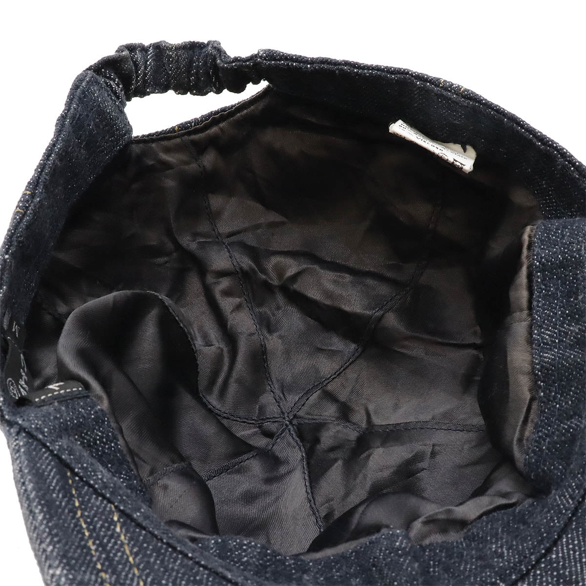 Chanel Coco Mark Cap Blue Gold Stitch Classic Flap Tote