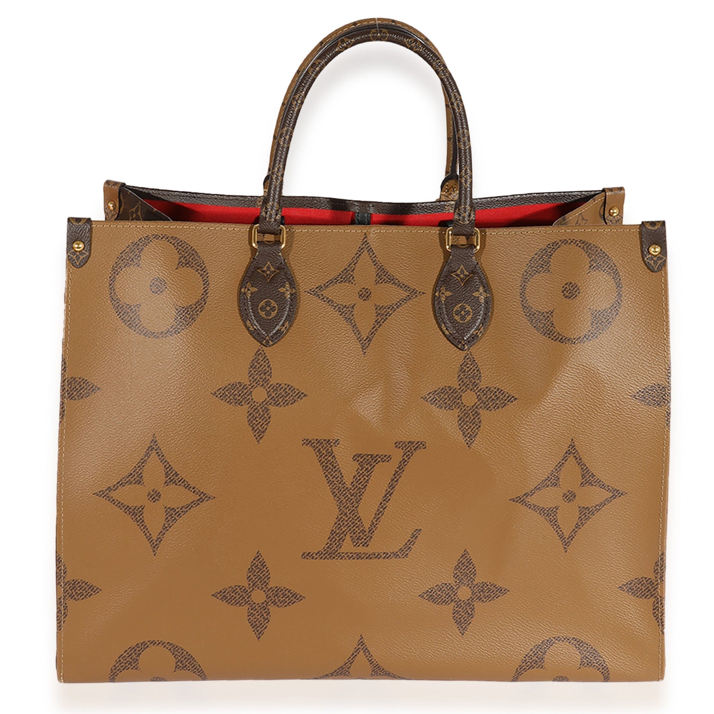 LOUIS VUITTON Monogram & Monogram Reverse Canvas Onthego GM Tote
