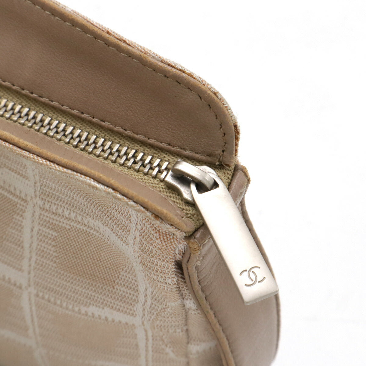 Chanel Nylon Jacquard New Travel Line Multi Pouch Classic Flap