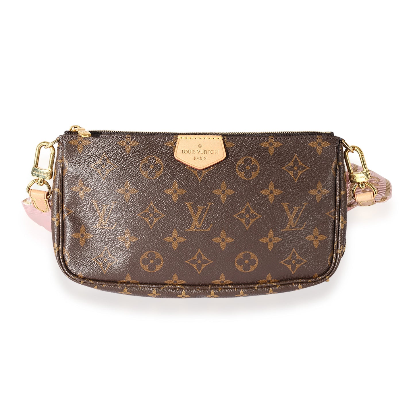 Louis Vuitton Monogram Canvas & Rose Clair Multi-Pochette Accessoires Clutch
