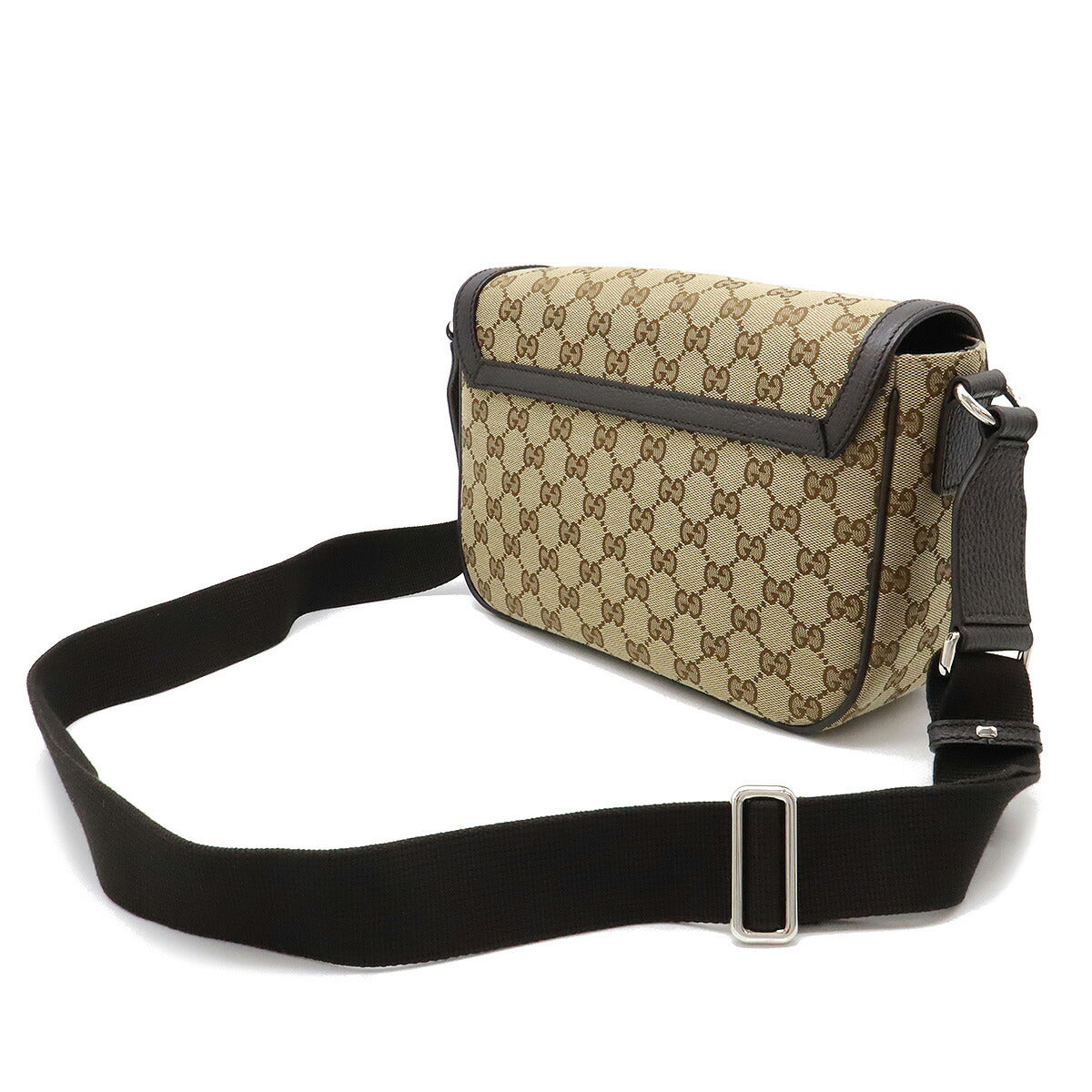 Gucci GG Canvas Shoulder Bag Leather 449172