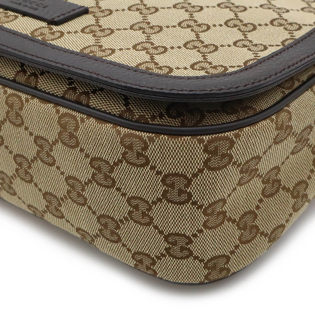 Gucci GG Canvas Shoulder Bag Leather 449172