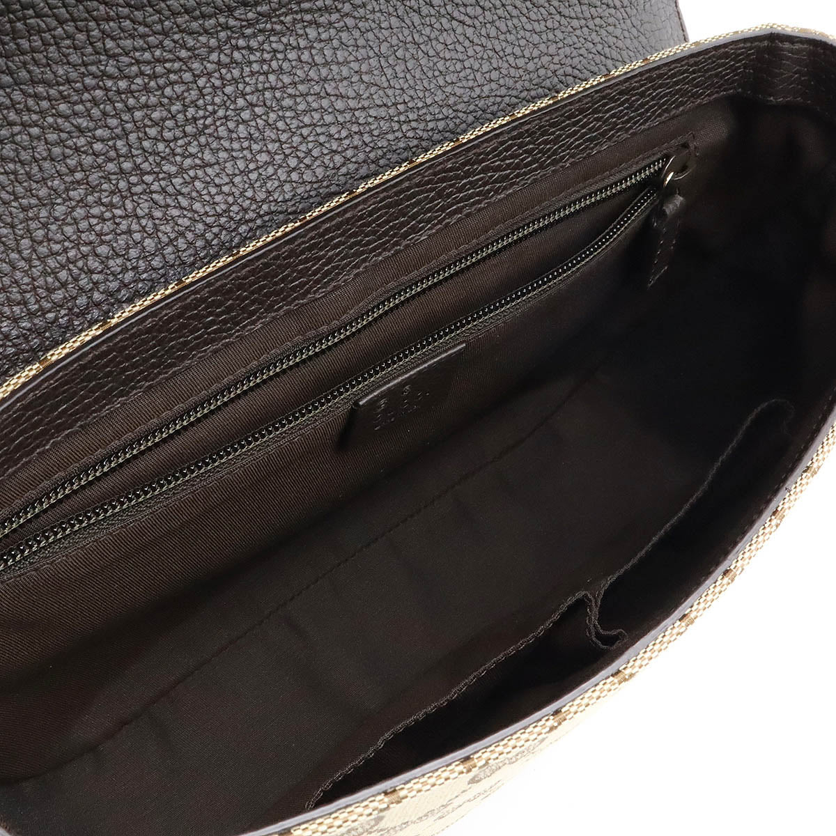 Gucci GG Canvas Shoulder Bag Leather 449172