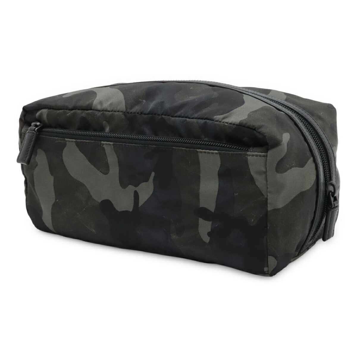 Prada 2N0029 Nylon Leather Pouch
