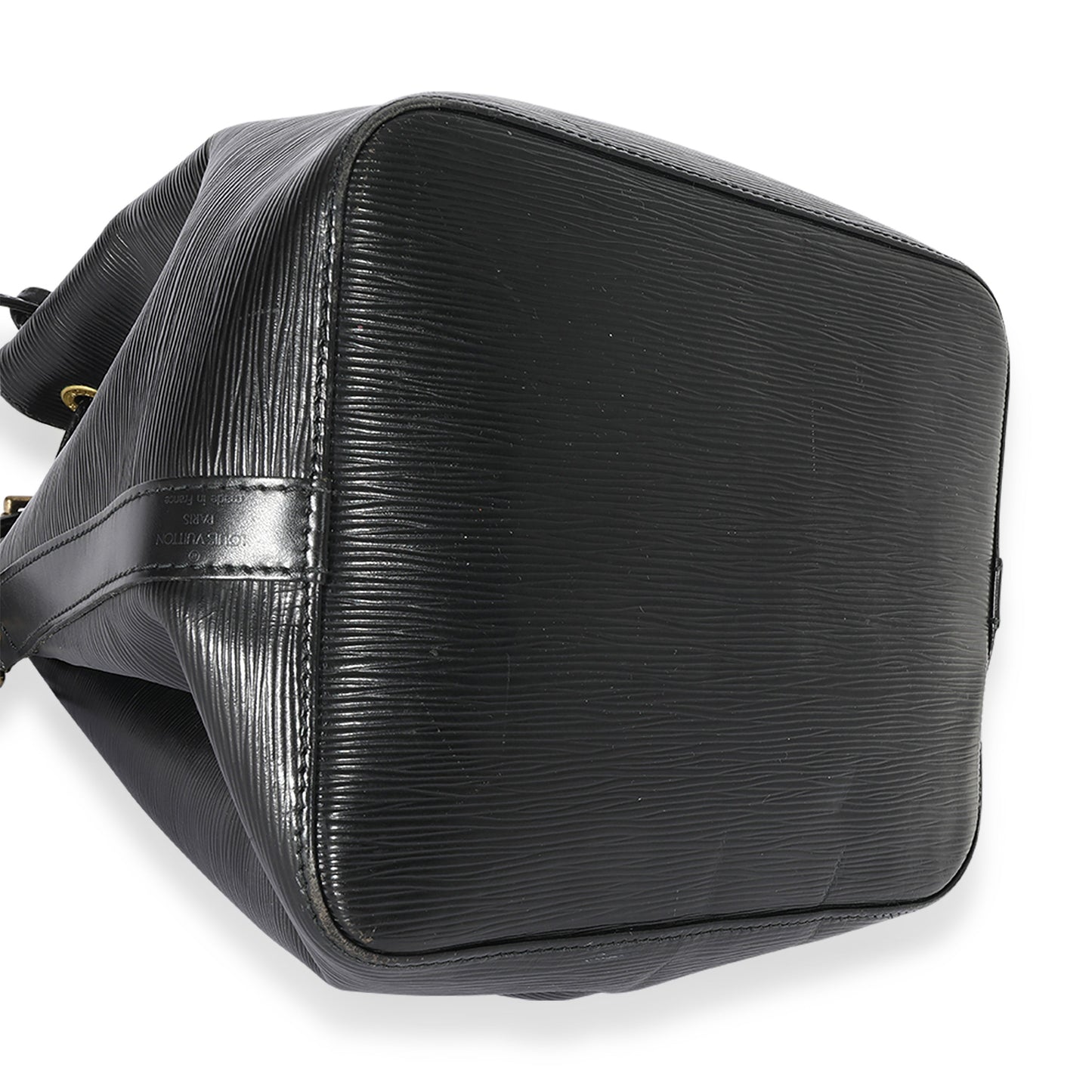 Louis Vuitton Black Leather Epi Noe