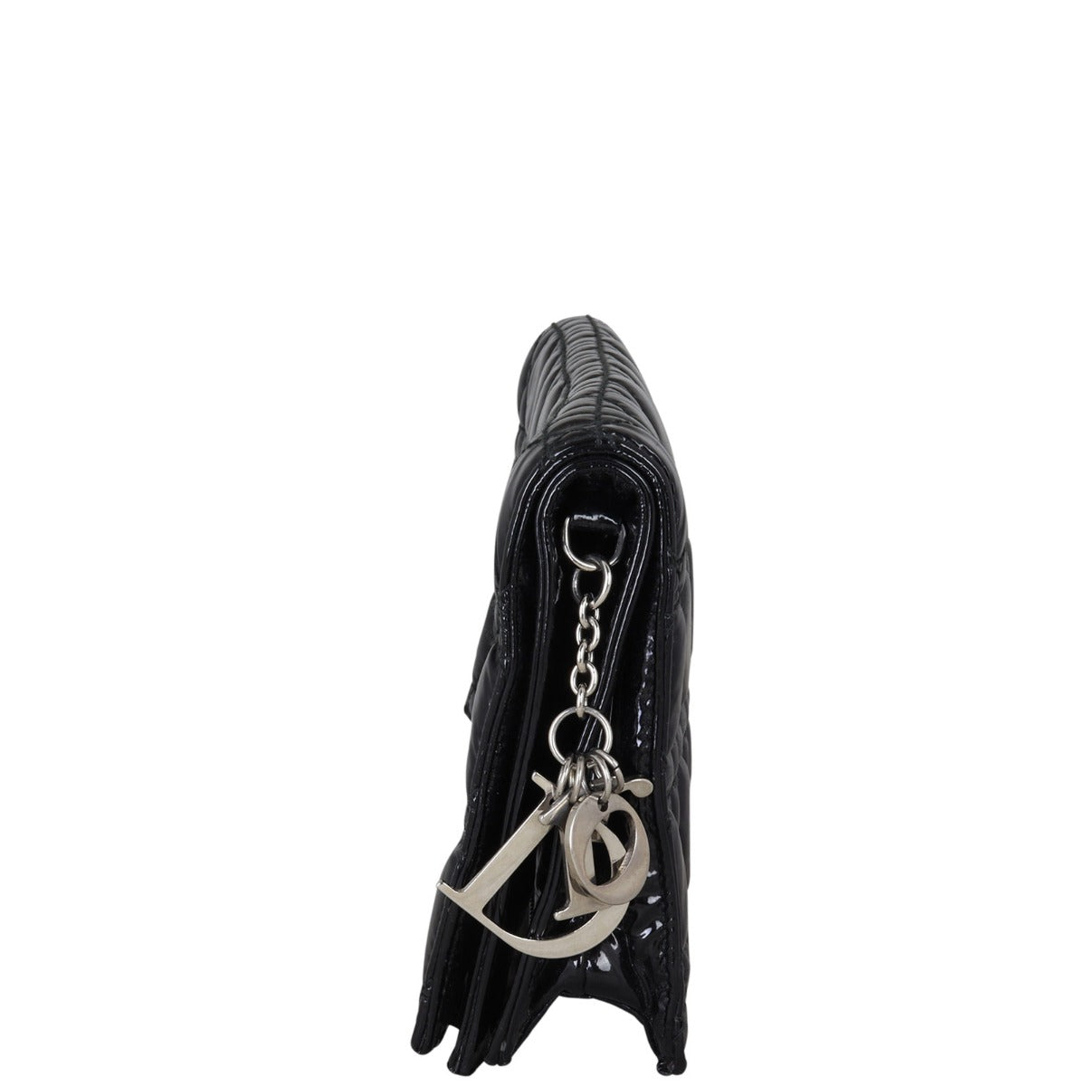 Dior Lady Dior Patent Cannage Clutch