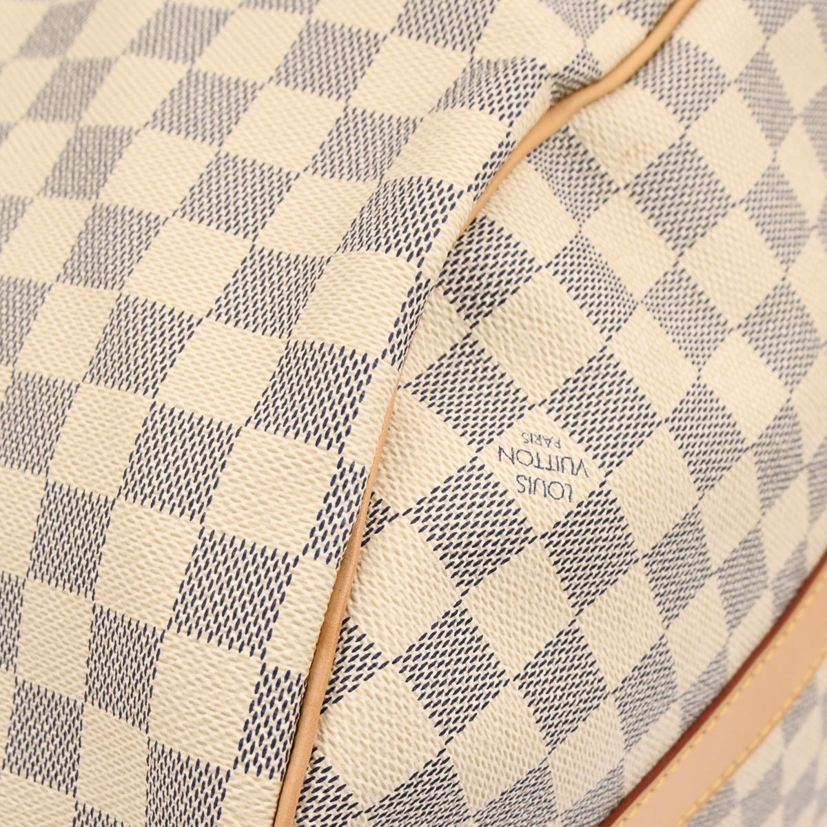 Louis Vuitton 2007 Damier Azur Keepall Bandouliere 55 Duffle Bag N41429