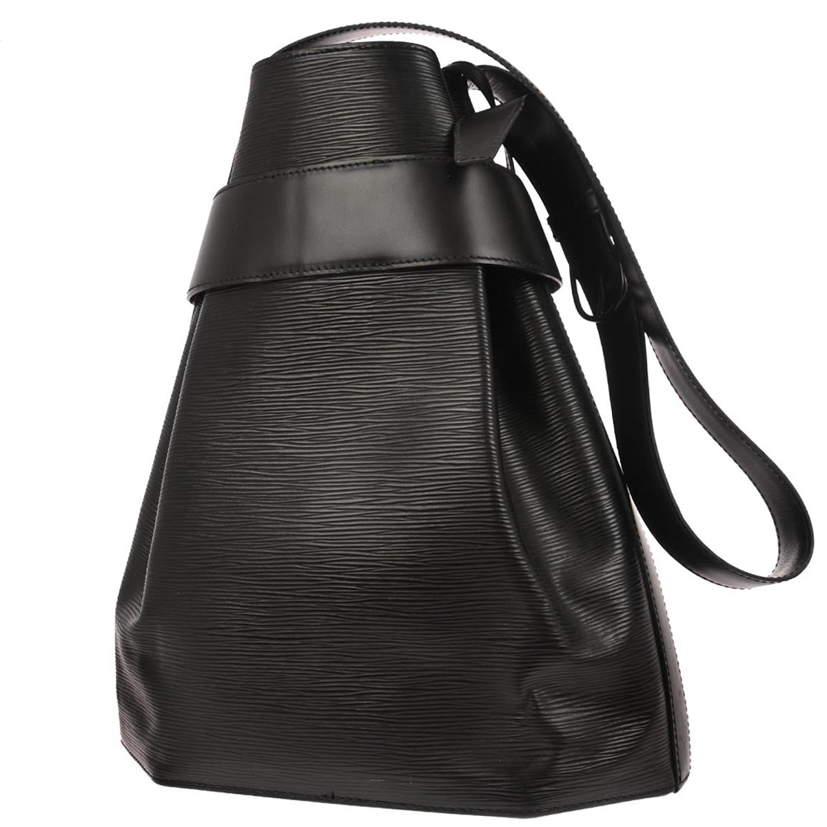 Louis Vuitton 1996 Black Epi Sac Depaule GM Shoulder Bag M80155