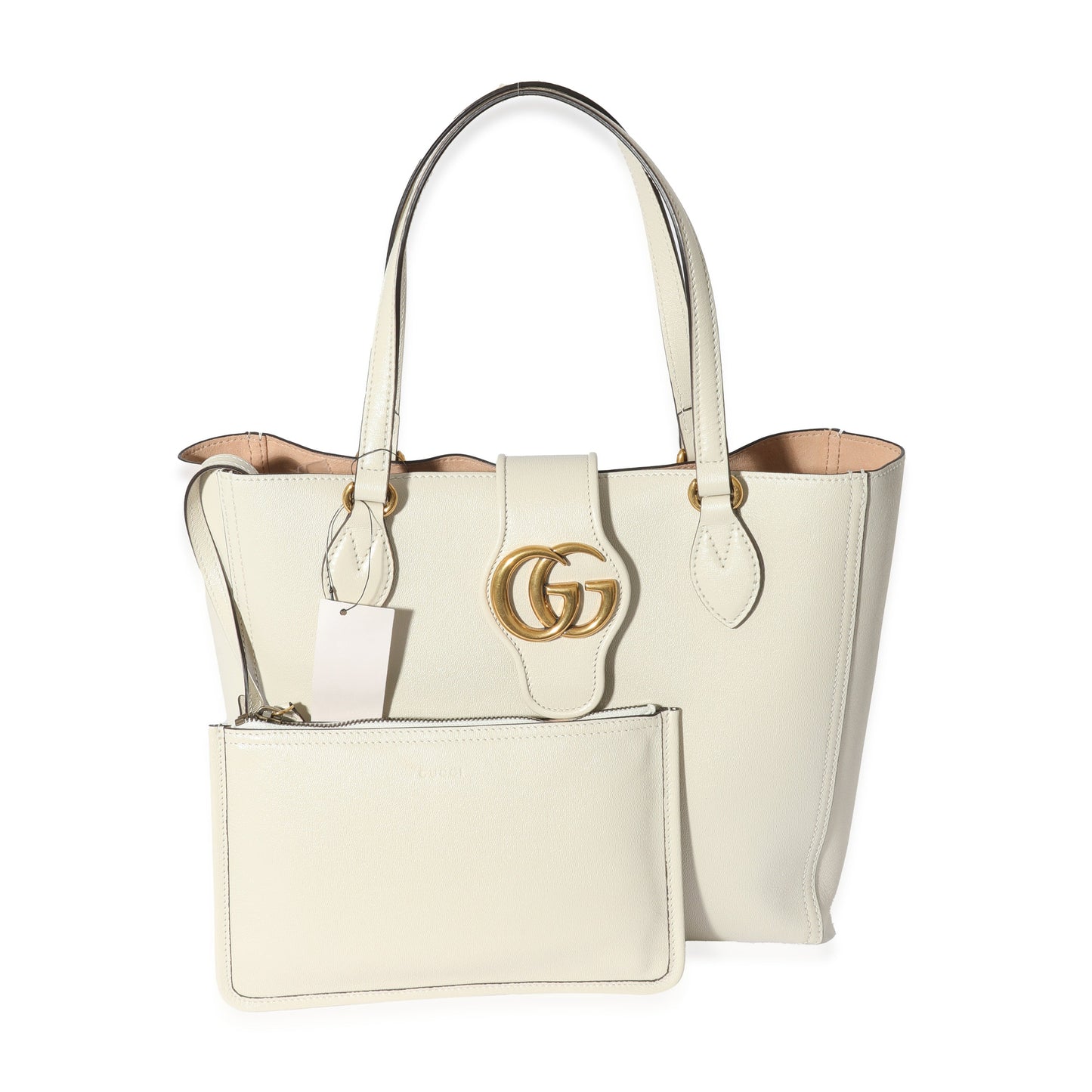 Gucci Pochette Leather Tote