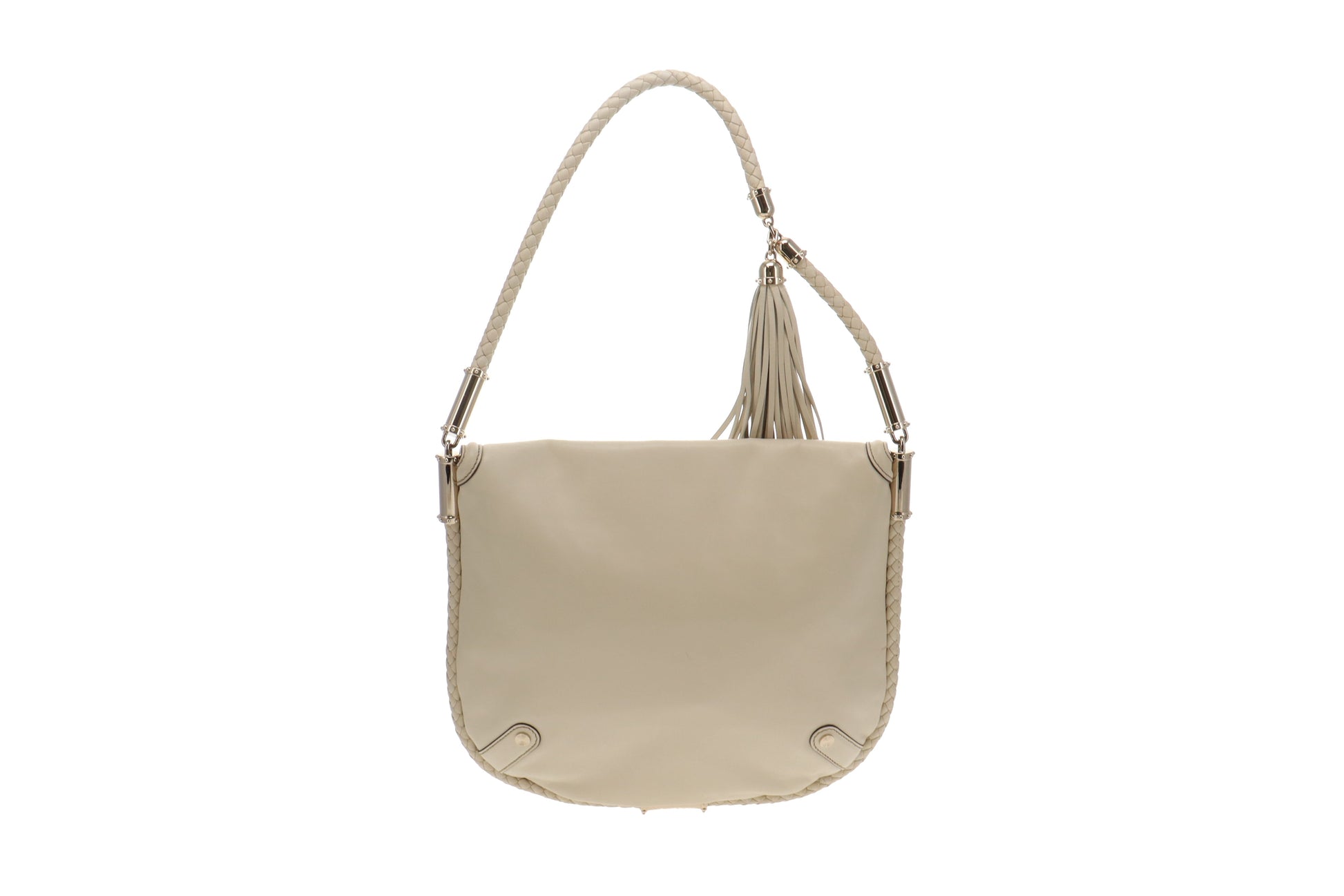 Gucci Cream Leather Shoulder Bag