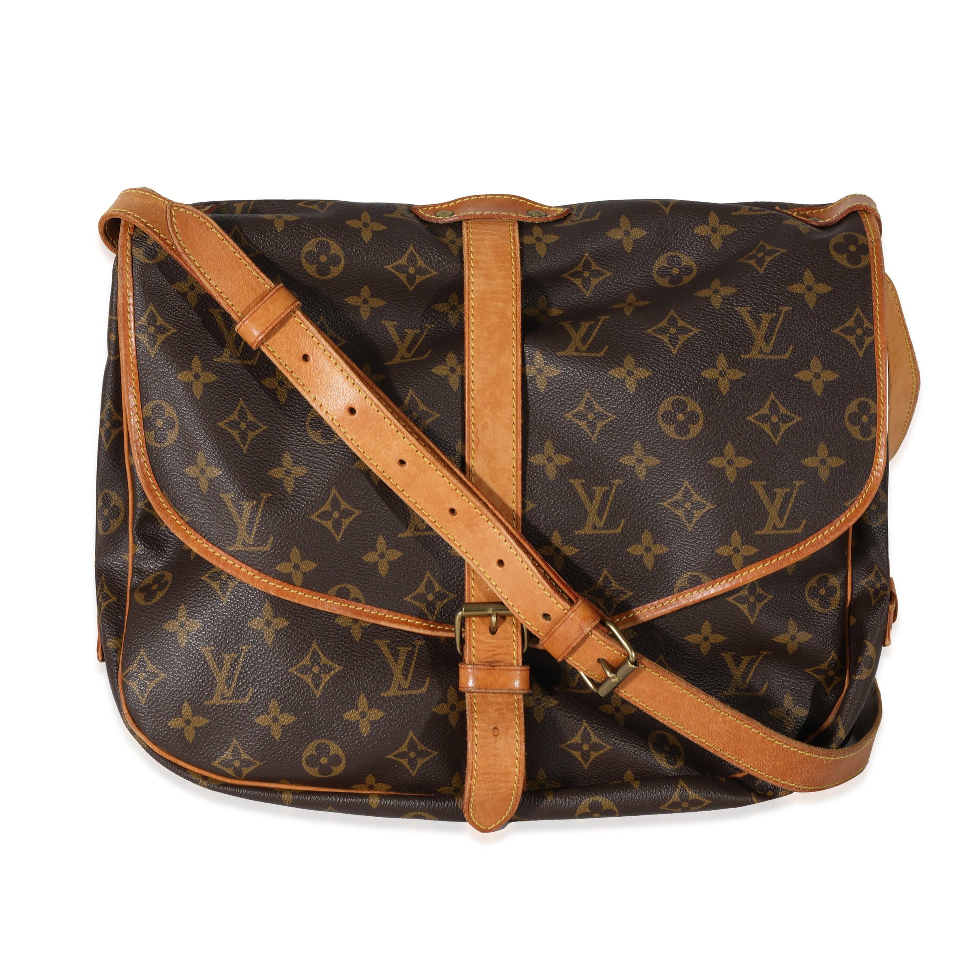 Louis Vuitton Monogram Canvas Saumur 35