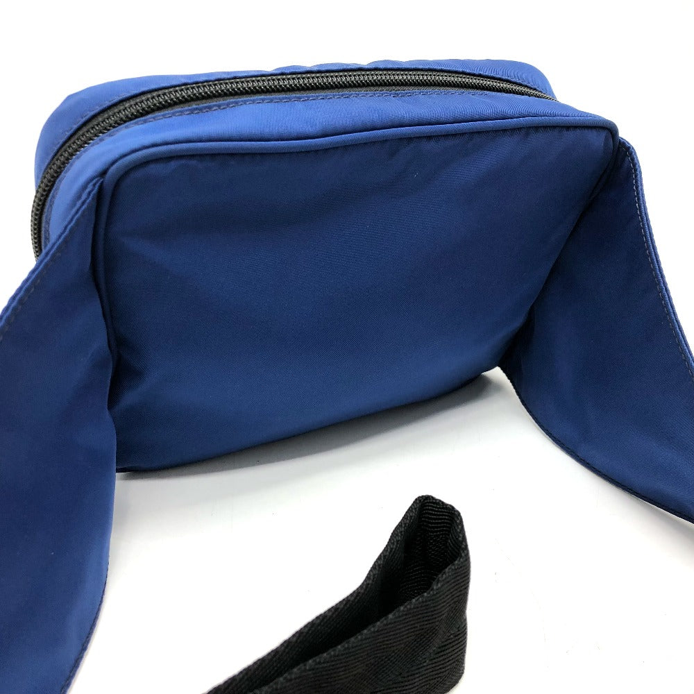 PRADA Waist bag Nylon blue Triangle logo