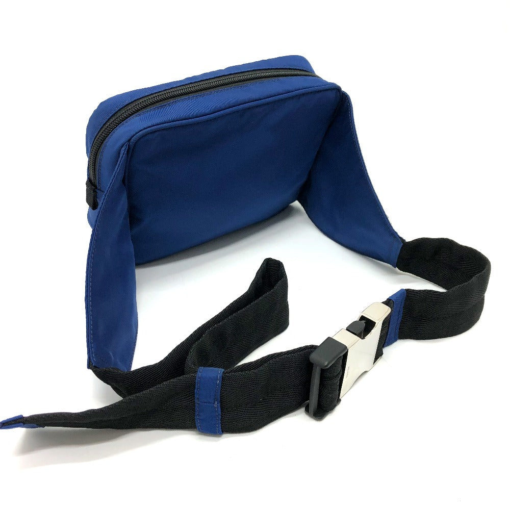 PRADA Waist bag Nylon blue Triangle logo