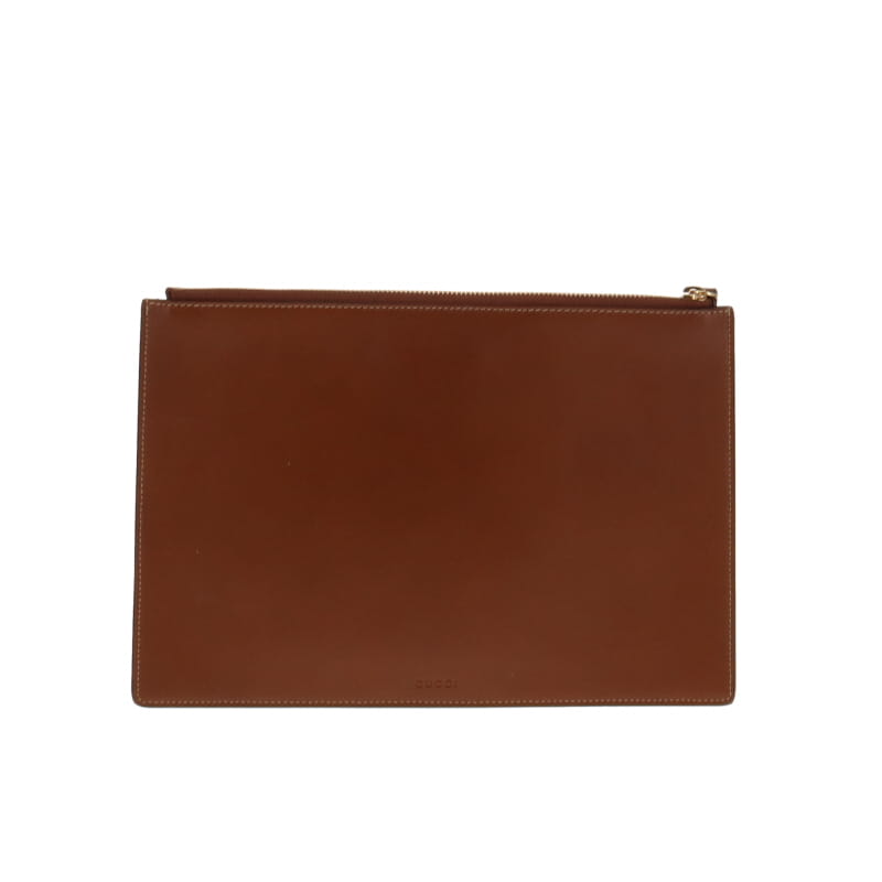 Gucci GG Supreme Leather Clutch Style 2