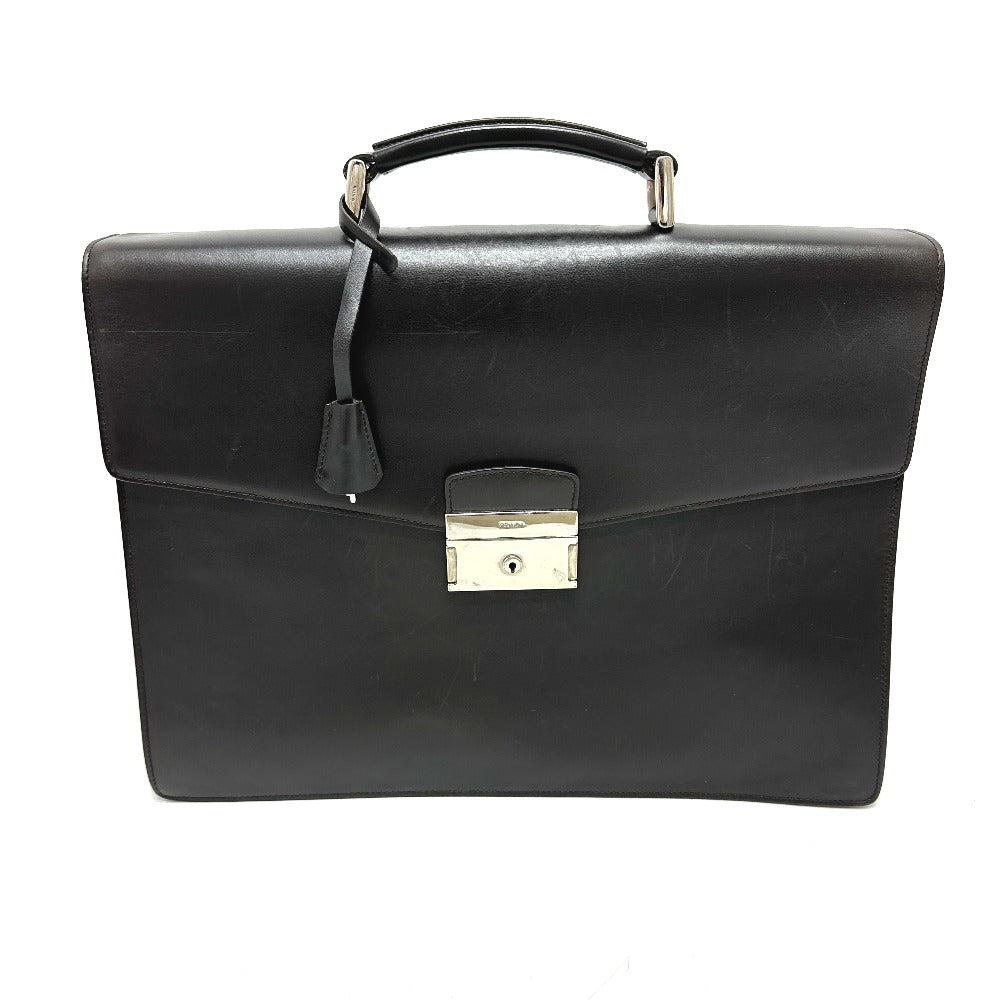 PRADA Business bag leather black