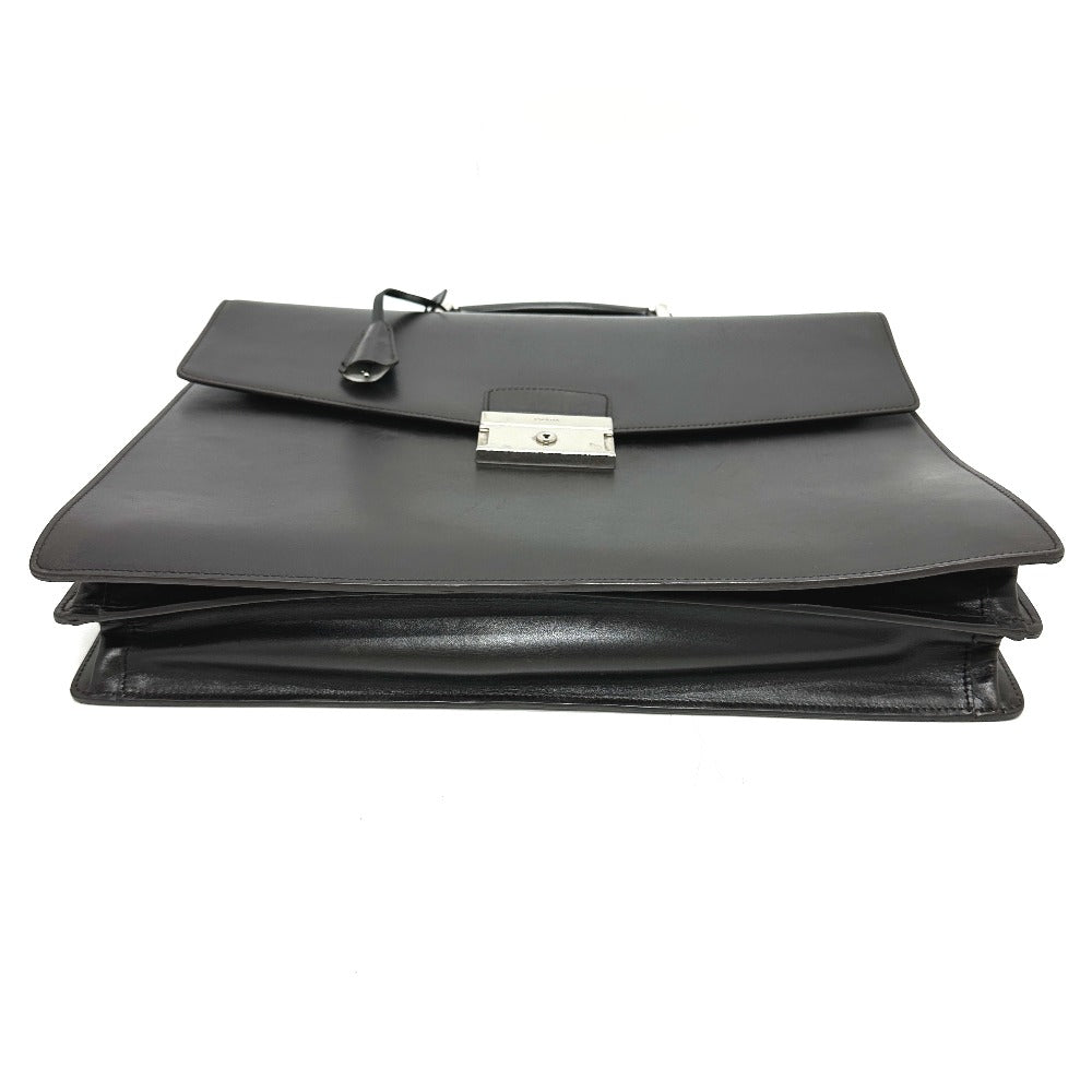 PRADA Business bag leather black