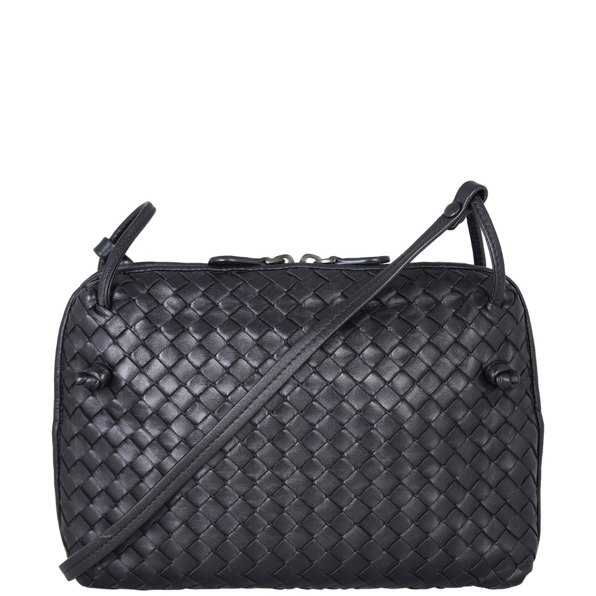 Bottega Veneta Intrecciato Nodini Crossbody