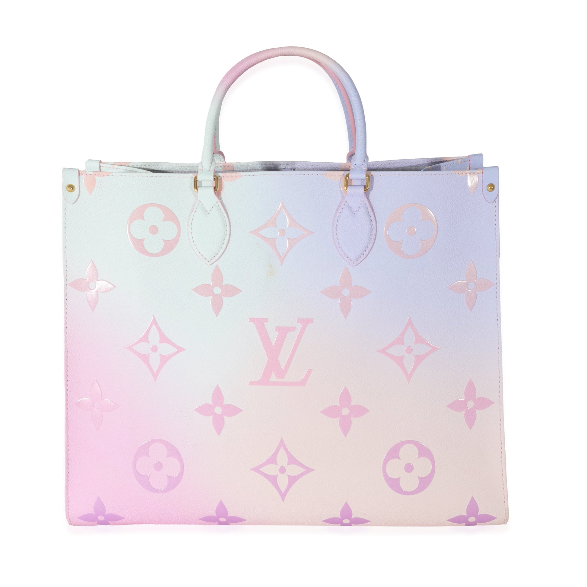 Louis Vuitton Sunrise Pastel Monogram Giant Canvas Spring in City OnTheGo GM