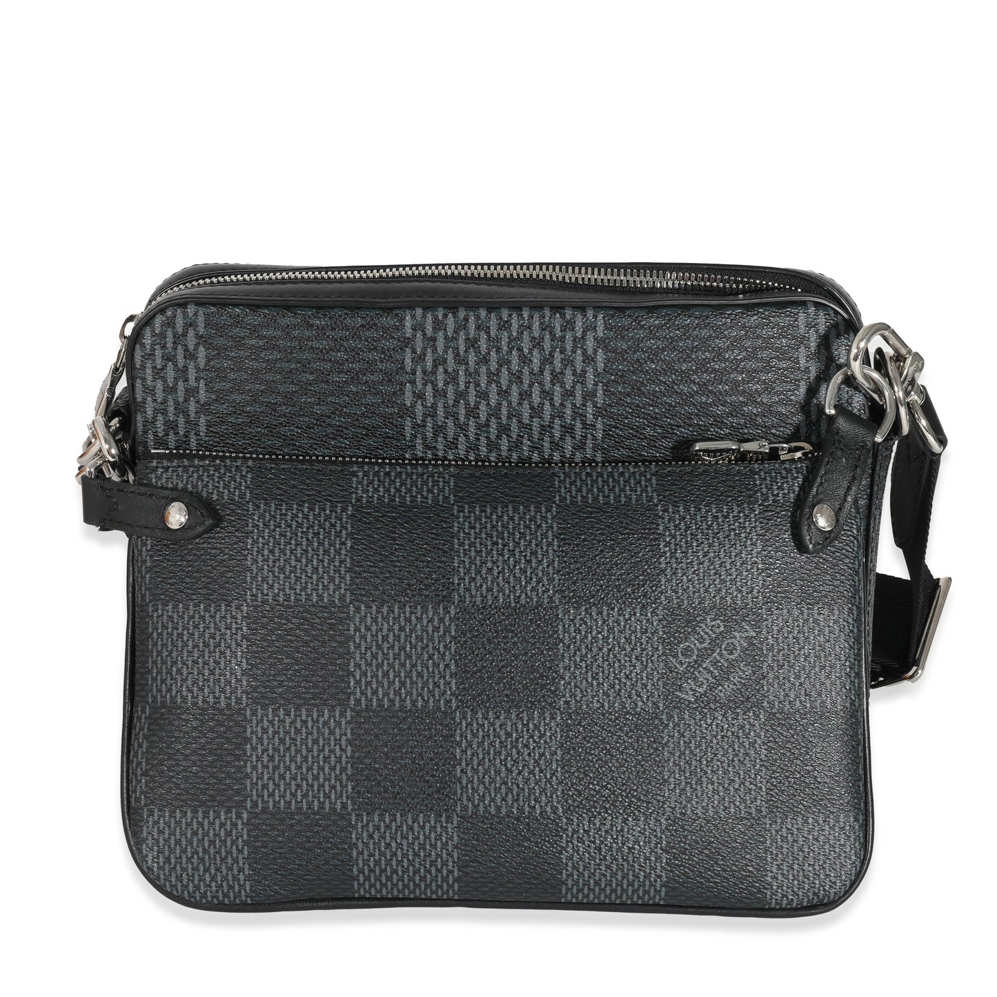 Louis Vuitton Damier Graphite 3D Canvas Trio Messenger Handbag