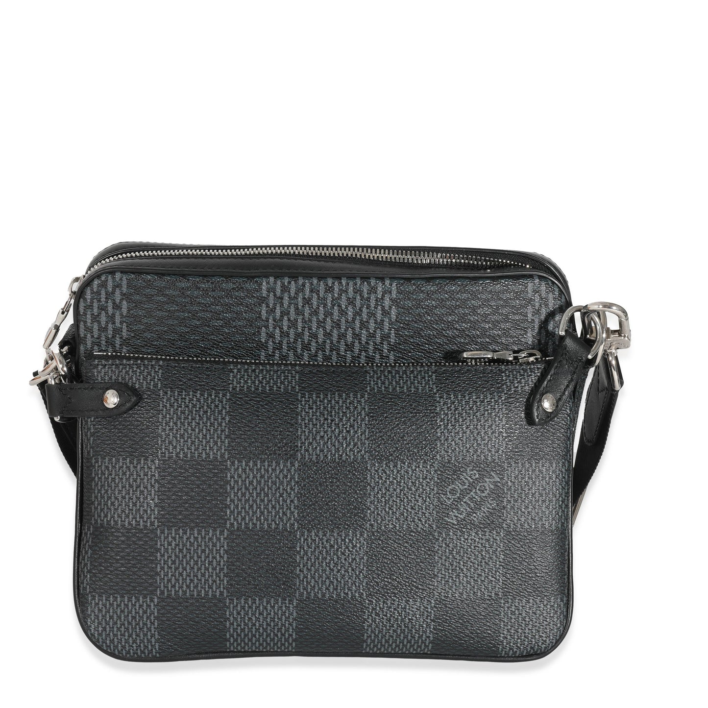 Louis Vuitton Damier Graphite 3D Canvas Trio Messenger Handbag