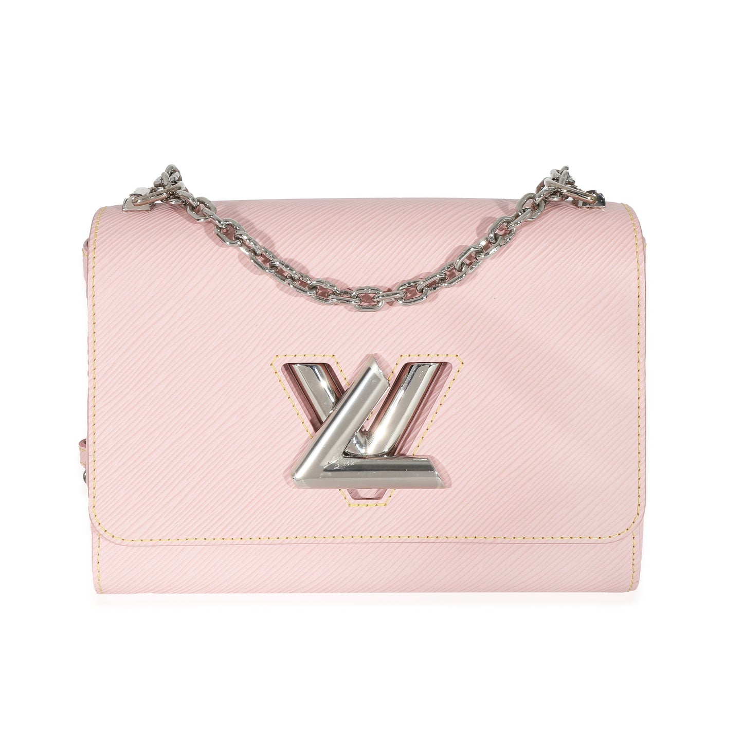 Louis Vuitton Rose Ballerine Epi Twist MM Handbag