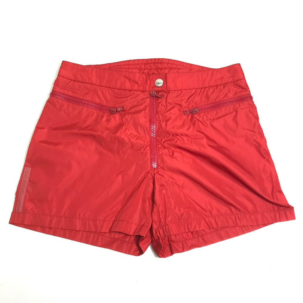 PRADA Shorts 1H2055 Nylon Red PRADA Sports With logo mens 40