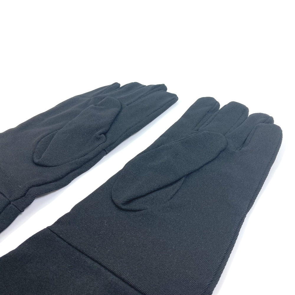 PRADA Glove 2G0980 Nylon canvas black test GUANTI logo mens 9