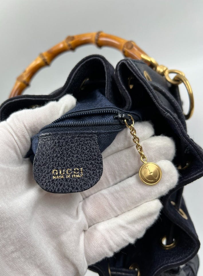 Gucci Bamboo Leather Crossbody Style 2