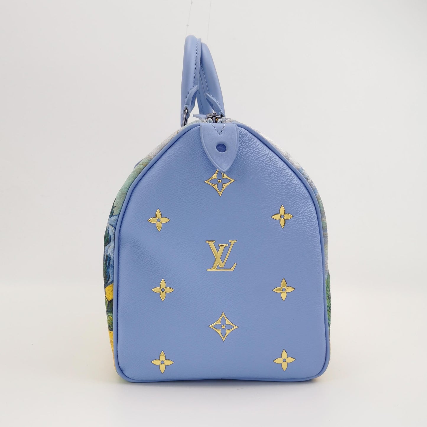 Louis Vuitton x Jeff Koons Speedy 30 Van Gogh Top Handle Bag