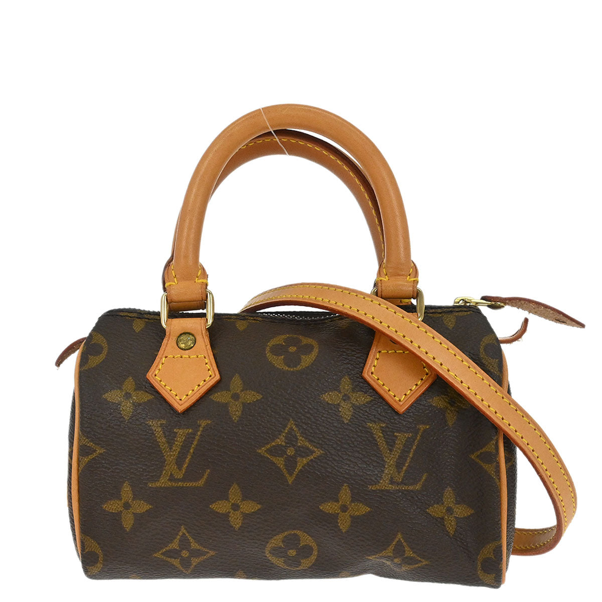Louis Vuitton 1995 Monogram Mini 2way Shoulder Handbag M41534