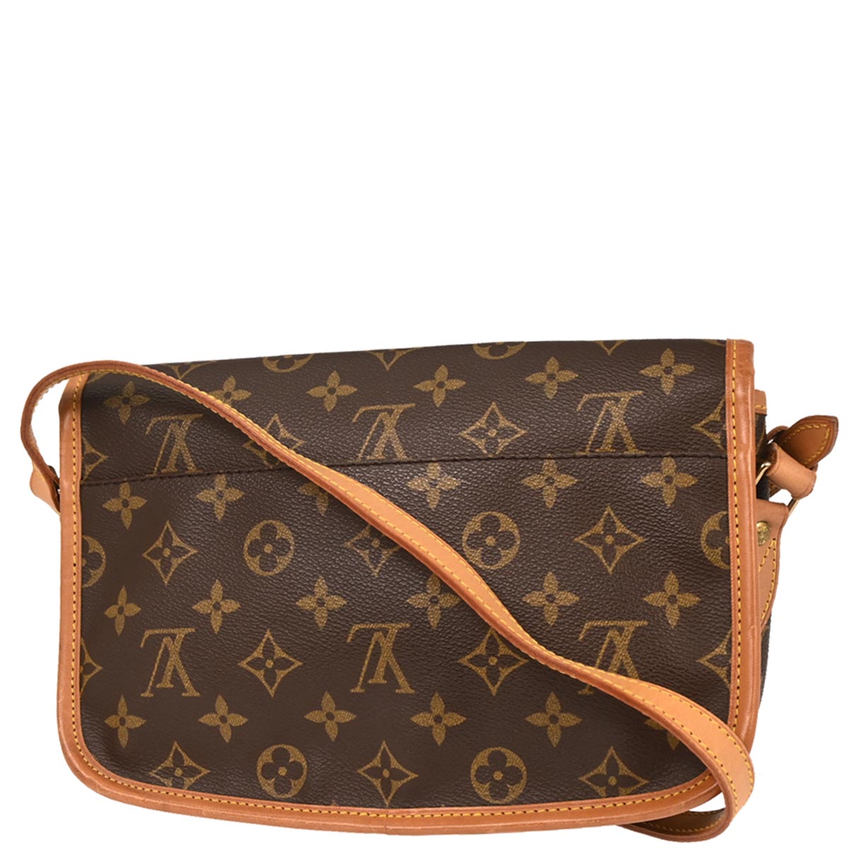 Louis Vuitton 1995 Monogram Gibeciere PM Shoulder Bag M42248