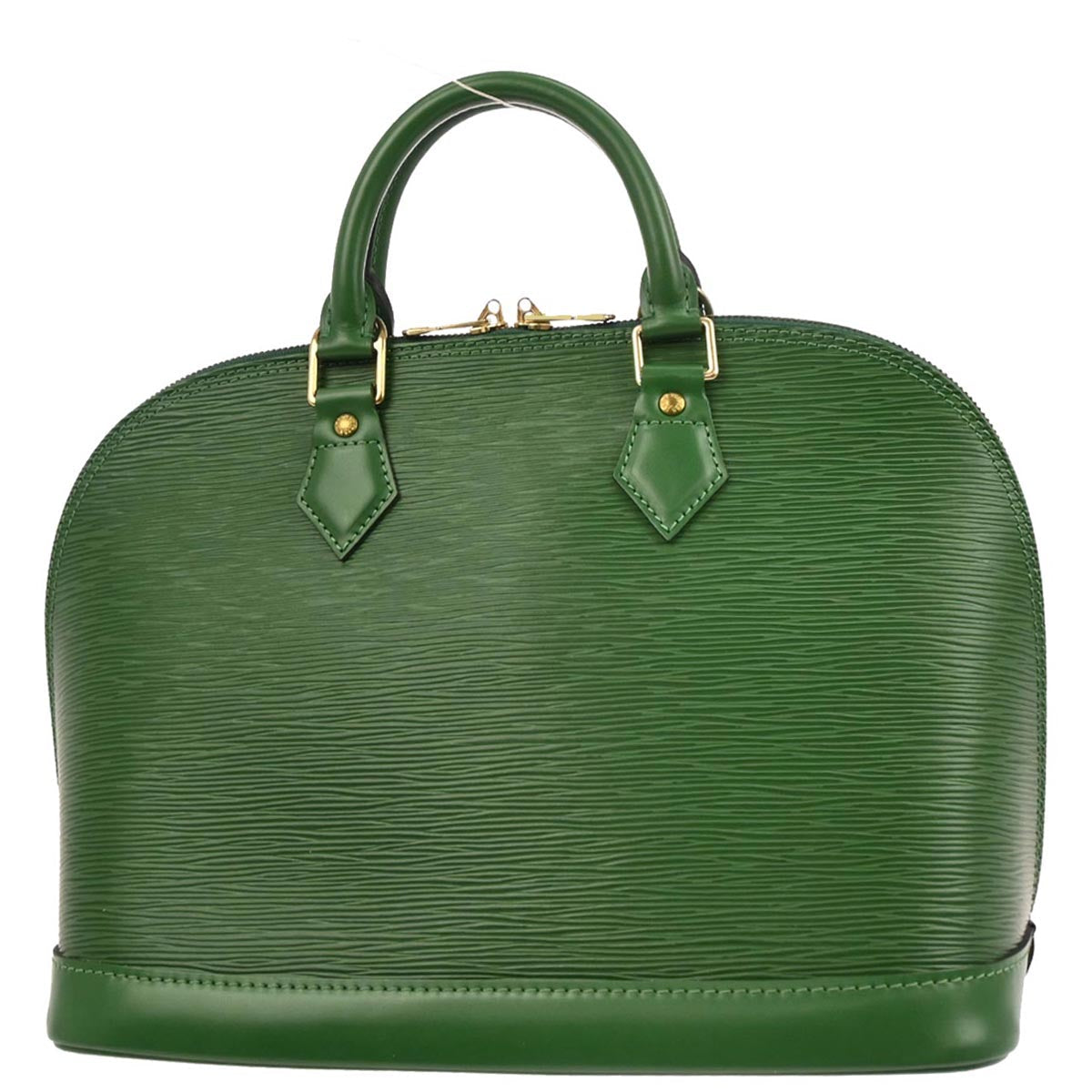 Louis Vuitton 1999 Green Epi Alma Handbag M52144