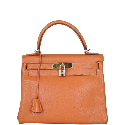 Hermes Kelly 28 Retourne Chevre de Coromandel