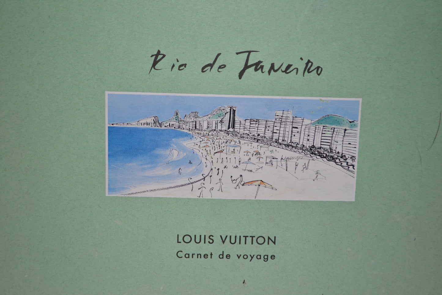 Louis Vuitton Green Rio de Janeiro Travel Book