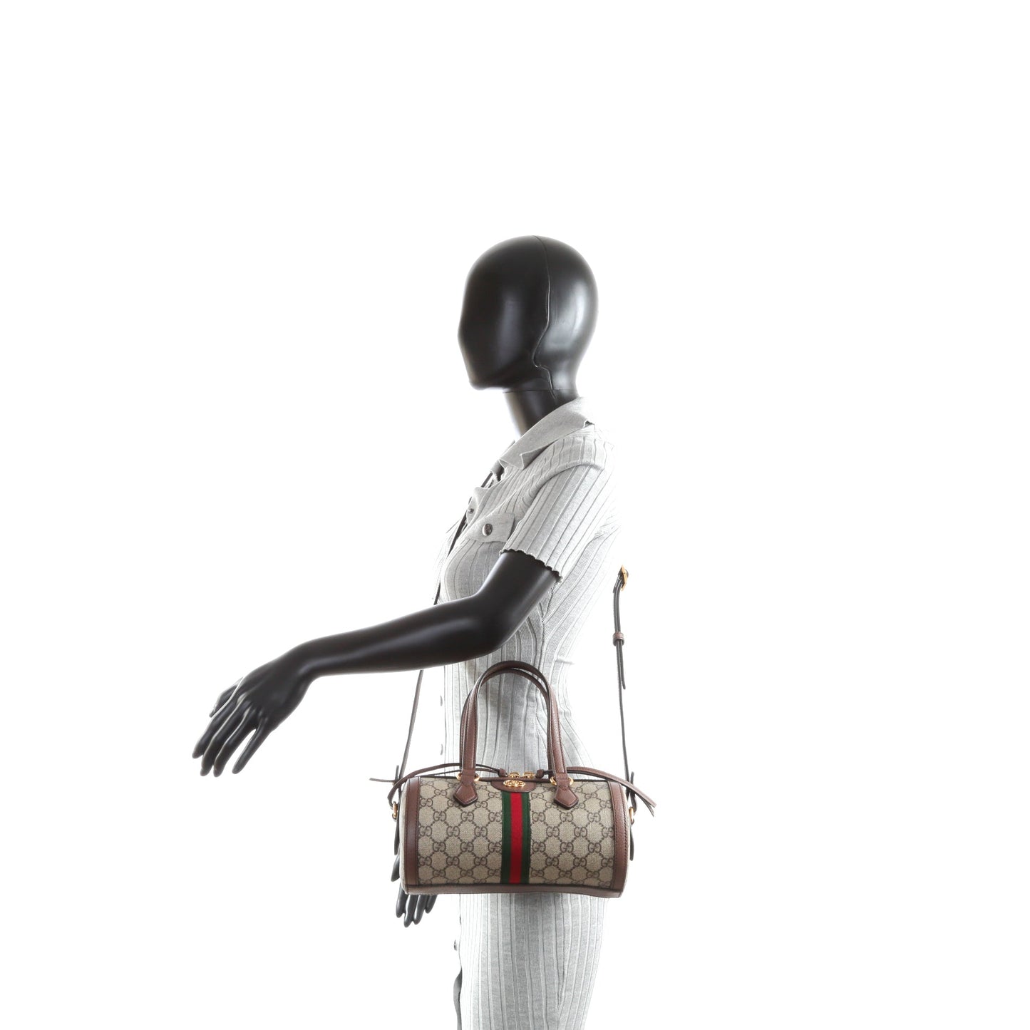 Gucci Leather Canvas Crossbody
