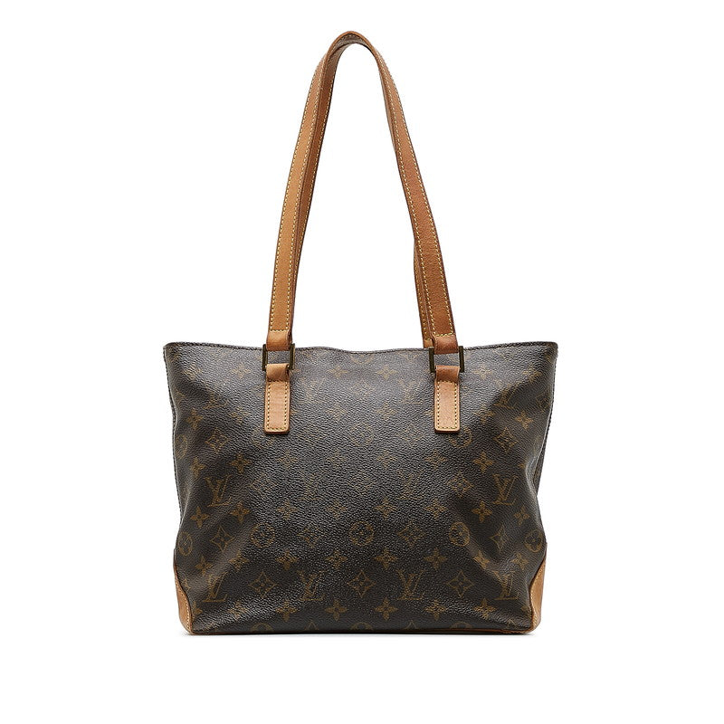 Louis Vuitton Monogram Cabaret Shoulder Bag Brown PVC Leather Louis Vuitton