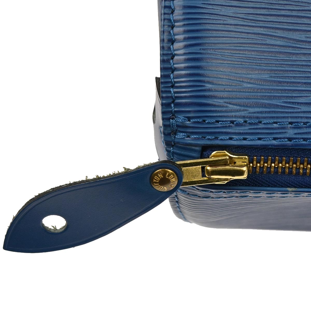 Louis Vuitton Blue Epi 30 Handbag M43005