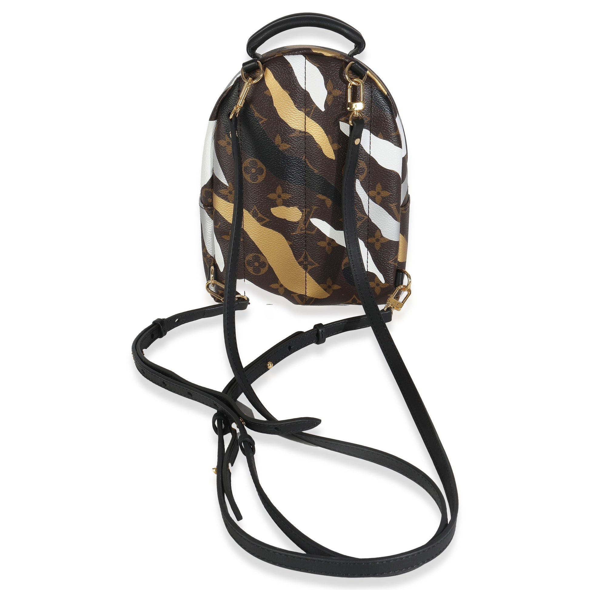 Louis Vuitton x LOL Gold Sier Monogram Canvas Mini Palm Springs