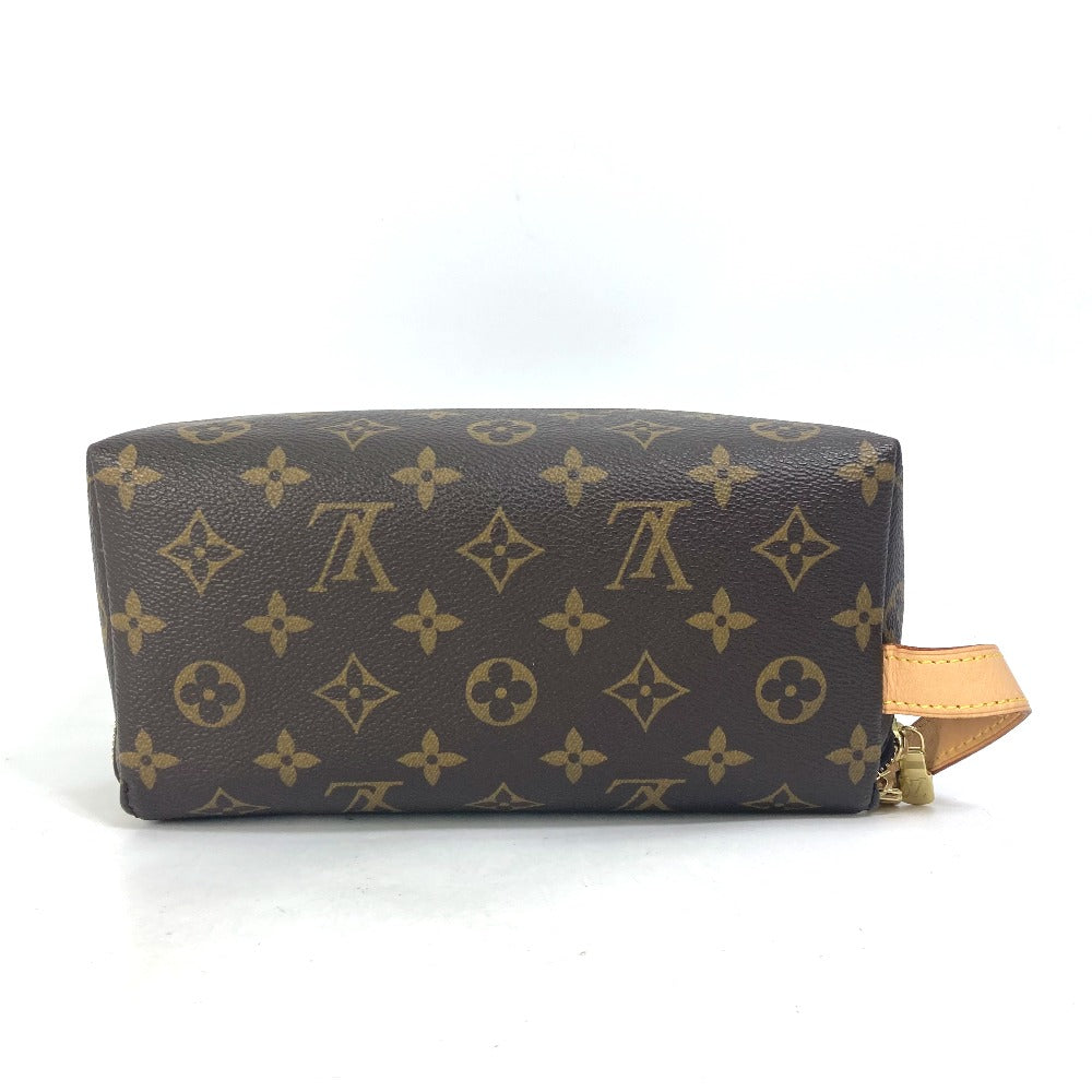 LOUIS VUITTON Pouch Monogram canvas Brown 6-piece set Monogram shoe maintenance set